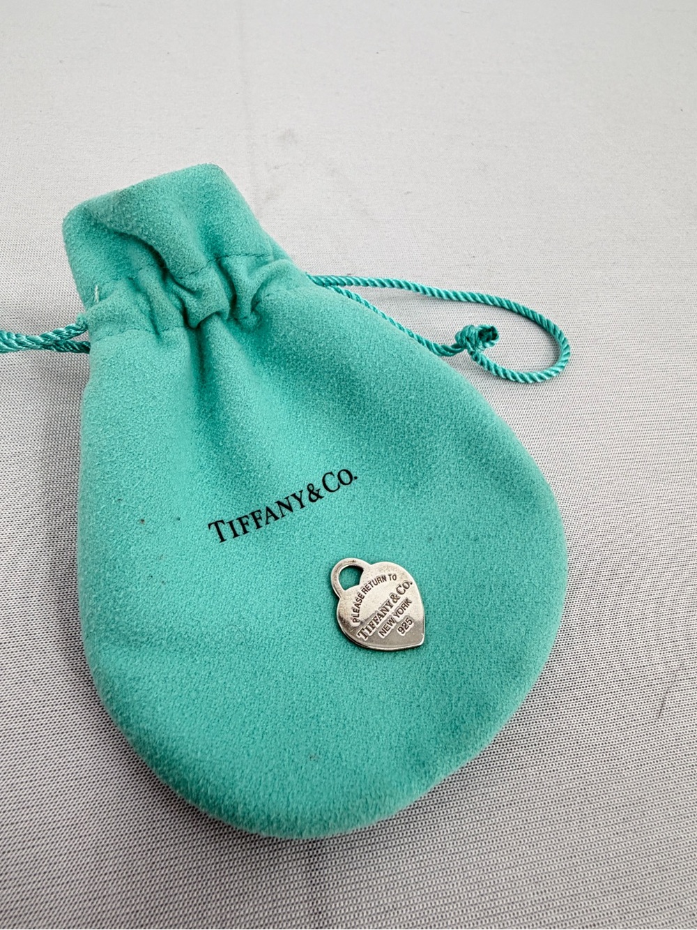 Tiffany & Co Return to Tiffany Heart Tag Pendant Necklace 925 Sterling Silver - Picture 5 of 13